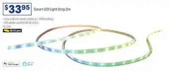 Officeworks Smart led light strip 2m offer