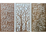 Rusted Look Steel Screens