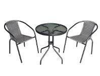 Odin 3 Piece Bistro Steel Setting