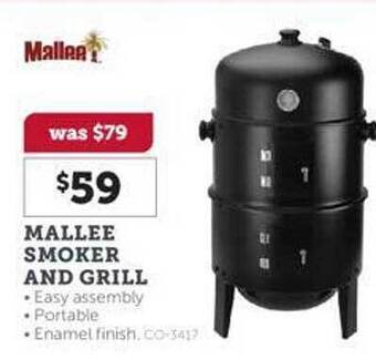 Mallee smoker and grill