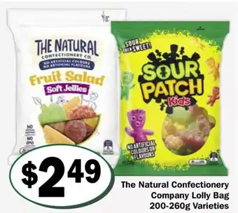 Friendly Grocer The Natural Confectionery Company Lolly Bag offer