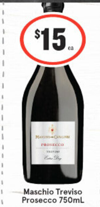 IGA Liquor Maschio Treviso Prosecco 750ml offer
