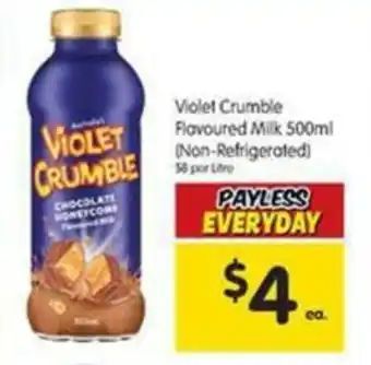 Spar Violet Crumble Flavoured Milk 500ml offer