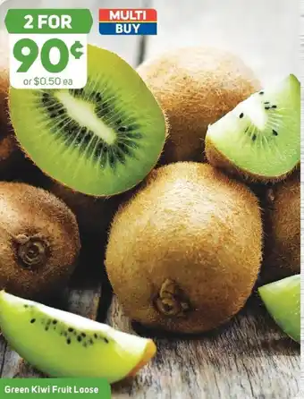 Green Kiwi Fruit Loose