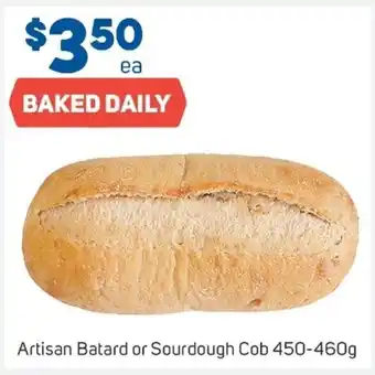 Foodland Artisan Batard or Sourdough Cob 450-460g offer
