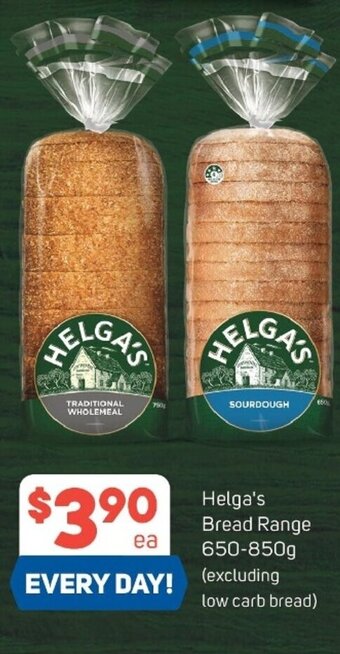 Foodland Helga's Bread Range 650-850g offer