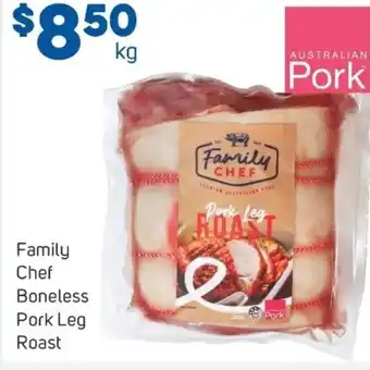 Foodland Family Chef Boneless Pork Leg Roast offer