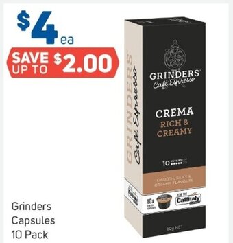 Foodland Grinders Capsules 10 Pack offer