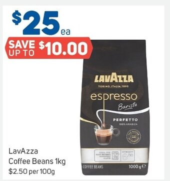 Foodland LavAzza Coffee Beans 1kg offer
