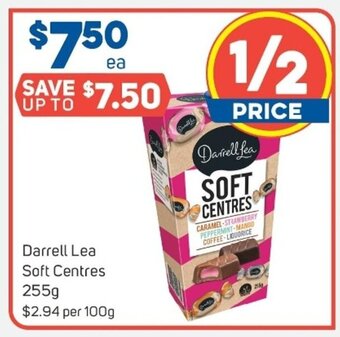 Foodland Darrell Lea Soft Centres 255g offer