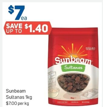 Sunbeam Sultanas 1kg