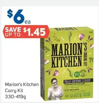 Foodland Marion's Kitchen Curry Kit 330-419g offer