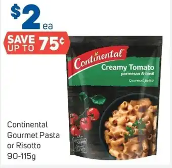 Foodland Continental Gourmet Pasta or Risotto 90-115g offer