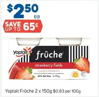 Yoplait Fruche 2x150g