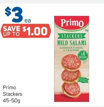 Foodland Primo Stackers 45-50g offer