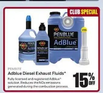 SuperCheap Auto Penrite adblue diesel exhaust fluids offer