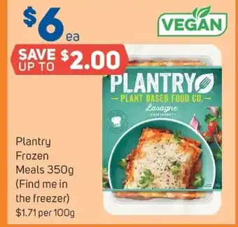 Foodland Plantry Frozen Meals 350g offer