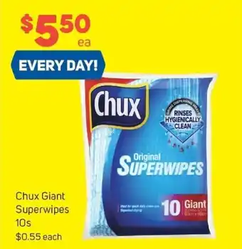 Foodland Chux Giant Superwipes 10s offer