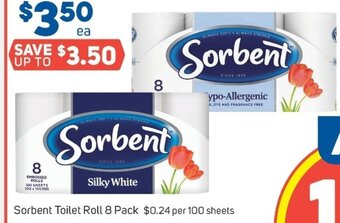 Foodland Sorbent Toilet Roll 8 Pack offer