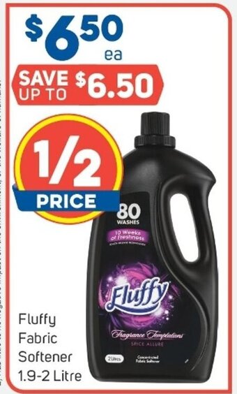 Foodland Fluffy Fabric Softener 1.9-2 Litre offer
