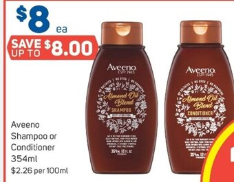 Foodland Aveeno Shampoo or Conditioner 354ml offer