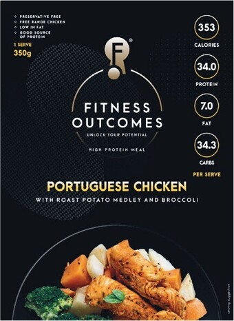 Fitness outcomes meals 350g