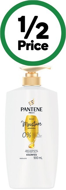 Woolworths Pantene pro-v shampoo or conditioner 900ml offer