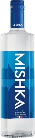 Woolworths Mishka blue vodka 700ml offer
