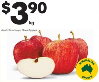 Woolworths Australian royal gala apples offer