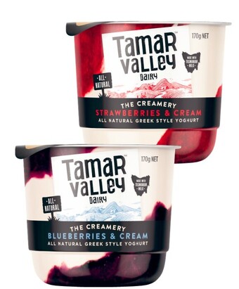 Coles Tamar valley the creamery yoghurt 170g offer