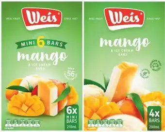 Coles Weis multipack 4 pack-6 pack 280ml offer