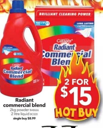 Cheap as Chips Radiant Commercial Blend offer