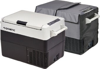 BCF Dometic cff45 fridge freezer & cover pack 43.5l offer