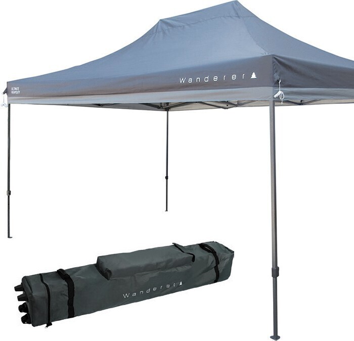 Wanderer ultimate heavy duty gazebo 4.5x3m offer at BCF