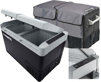 BCF Dometic cff70dz fridge freezer & cover pack offer
