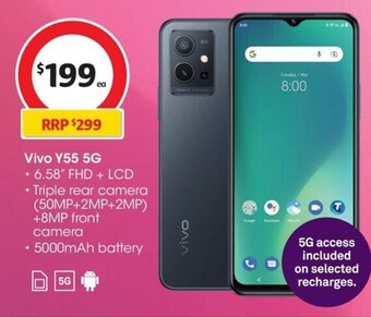 Coles Vivo Y55 5G offer