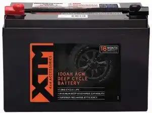 BCF Xtm dc12-100agm deep cycle battery offer