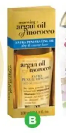 Woolworths OGX Renewing Argan Oil Of Morocco 100ml offer