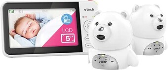 Baby Bunting Vtech 2 camera 5 lcd colour video & audio monitor bm5150-bearn-2* offer