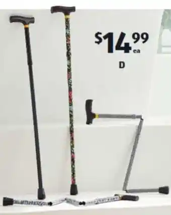 ALDI Foldable Walking Stick offer