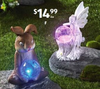 Solar Garden Statue