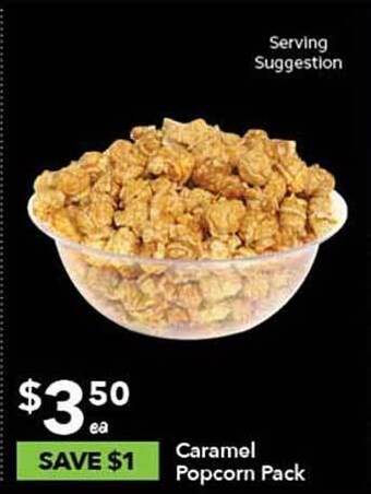 Ritchies Caramel popcorn pack offer