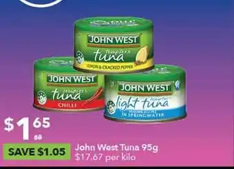 Ritchies John west tuna offer