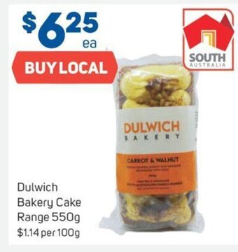 Foodland Dulwich Bakery Cake Range 550g offer