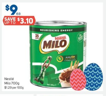 Foodland Nestlé Milo 700g offer