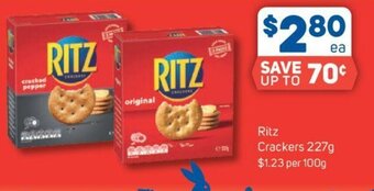 Foodland Ritz Crackers 227g offer