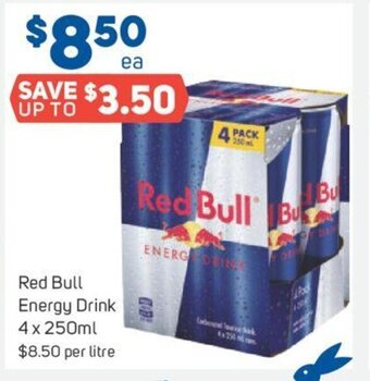 Red Bull Energy Drink 4 x 250ml