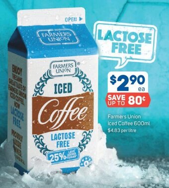 Foodland Farmer's Union Iced Coffee 600ml offer