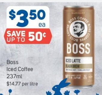 Foodland Boss Iced Coffee 237ml offer