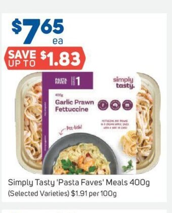 Foodland Simply Tasty 'Pasta Faves' Meals 400g offer